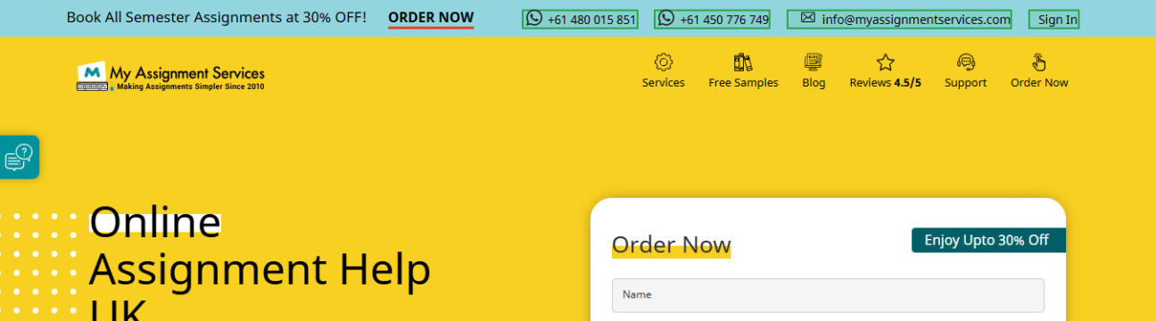 My Assignment Services UK